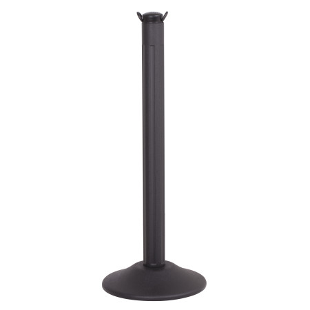 ChainBoss Stanchion - Black Empty with Black Chain 20