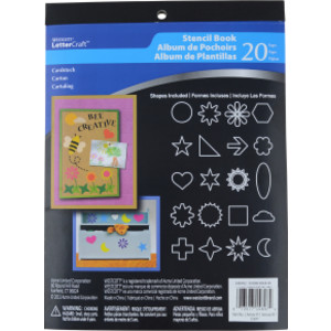 LetterCraft Stencil 20-Page Book