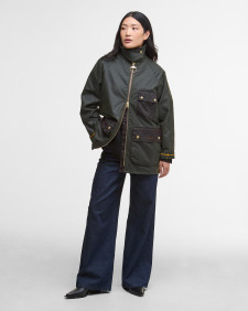 Giacca cerata Luella Fern/Ancient Tartan