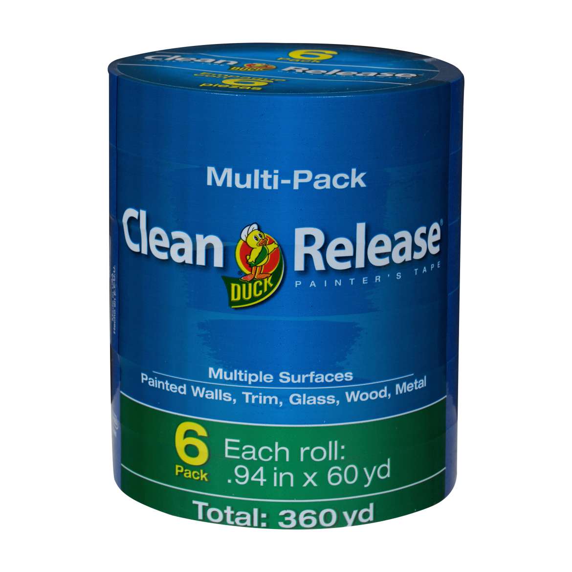 Clean Release® Painter's Tape - Blue, 6 pk, .94 in. x 60 yd. Image