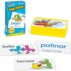 Verbos (Spanish Action Words) Skill Drill Flash Cards