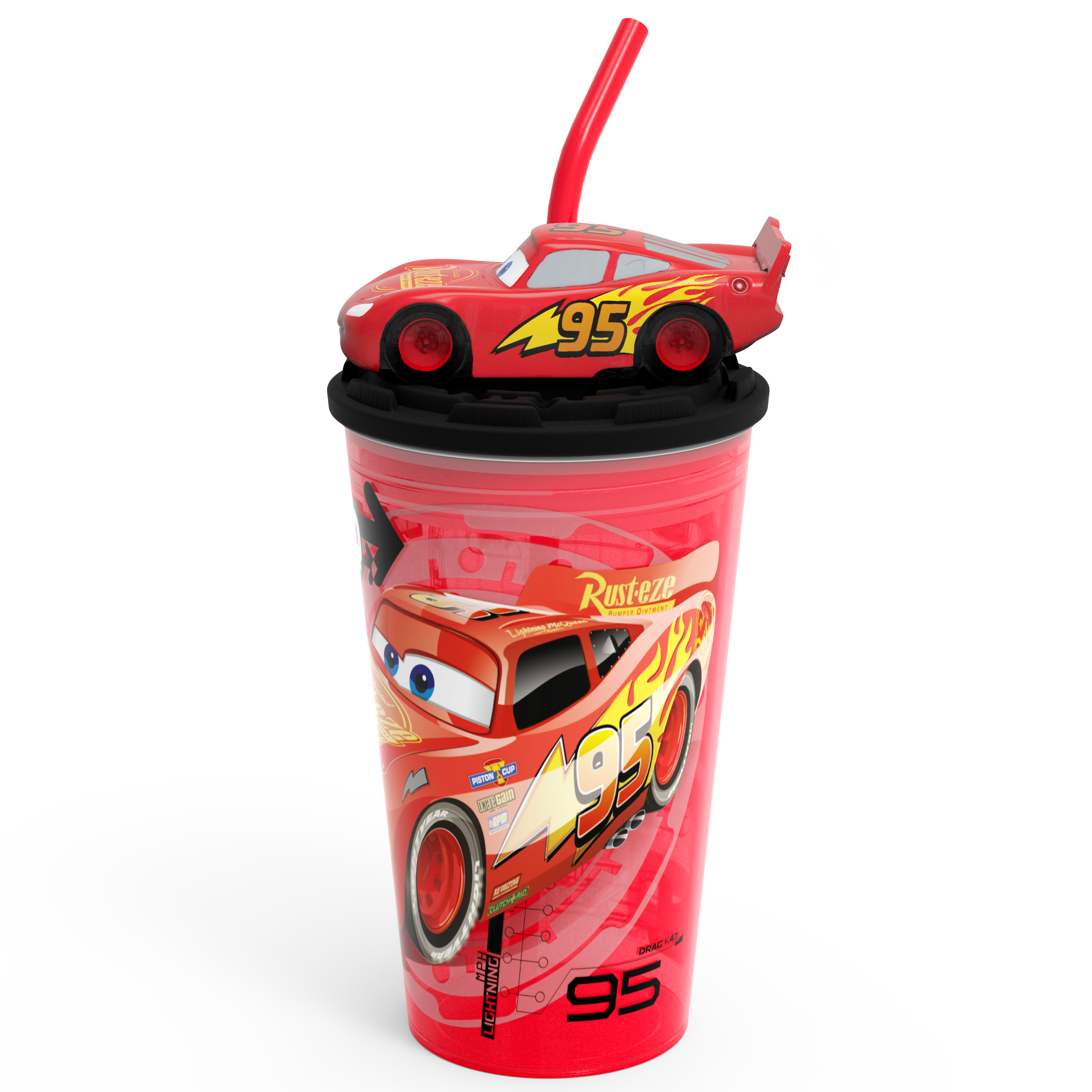 Disney and Pixar Cars 3 Movie 15 ounce Kid’s Tumbler, Lightning McQueen slideshow image 11 Disney and Pixar Cars 3 Movie 15 ounce Kid’s Tumbler, Lightning McQueen slideshow image 11