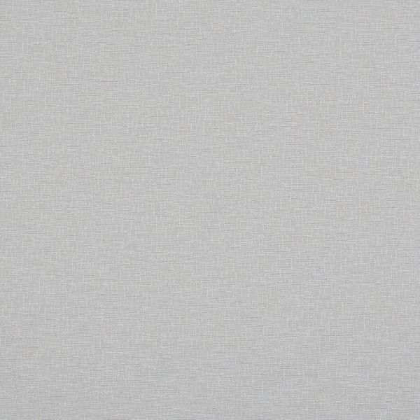 Light gray woven-texture wallpaper covering a wall, lying flat and undisturbed; soft even lighting in an interior space reveals a subtle crosshatch pattern and neutral, calm ambiance.