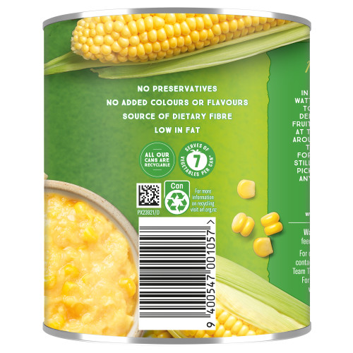  Wattie's® Corn Cream Style 820g 