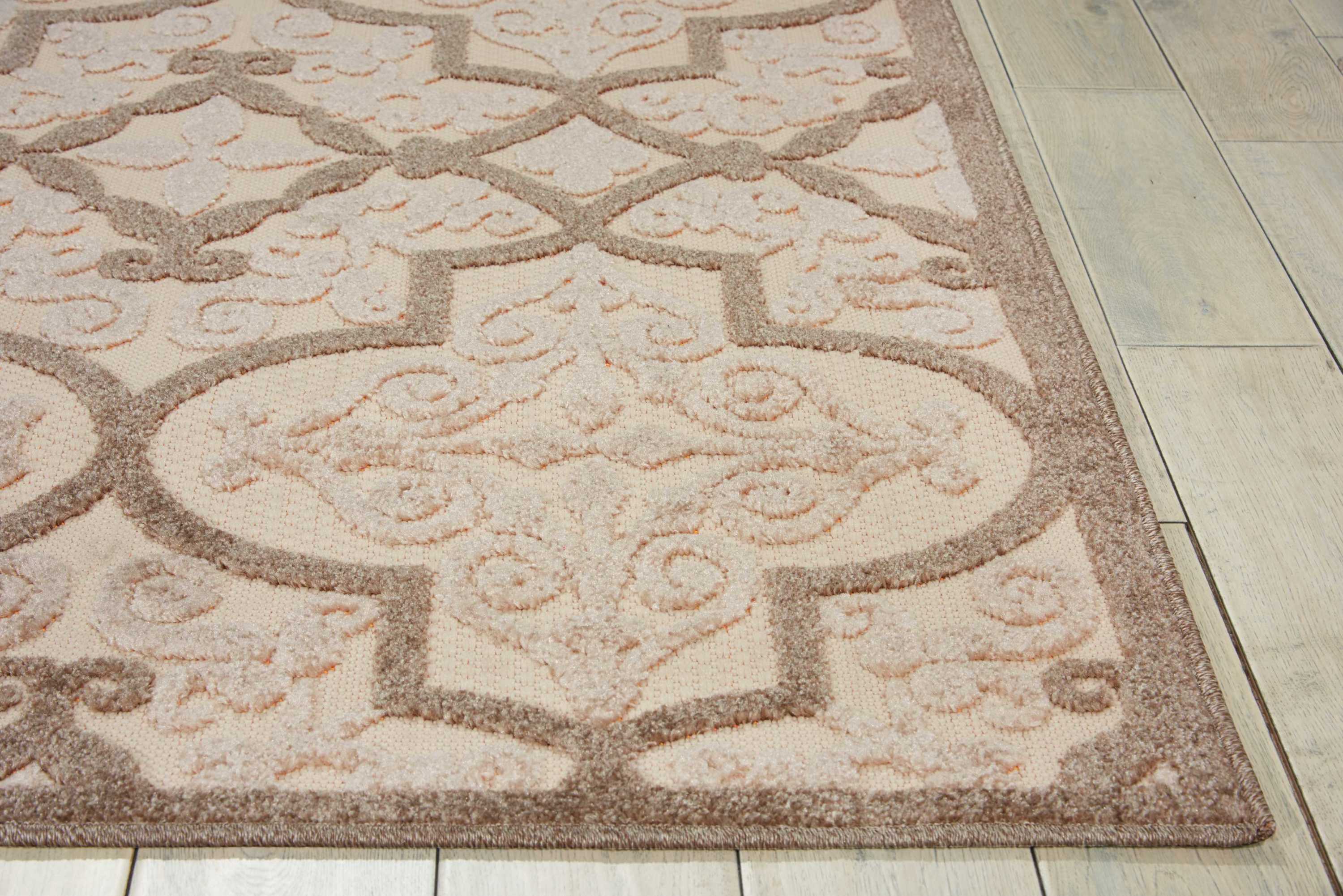 Nourison Aloha 7'10" x 10'6" Cream Bohemian Rug