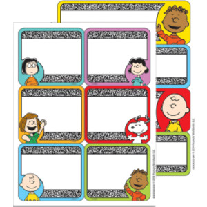 Peanuts® Composition Label Stickers, Pack of 56