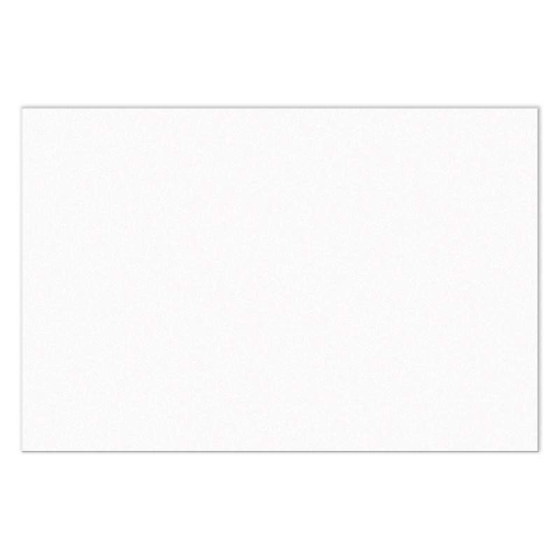 Construction Paper, Medium Weight, Bright White, 12" x 18", 100 Sheets