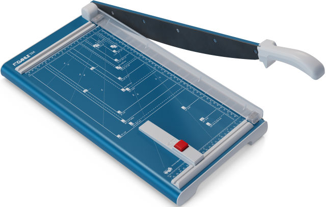 Dahle Professional Guillotines are self-sharpening, ultra-precise, and long-lasting.