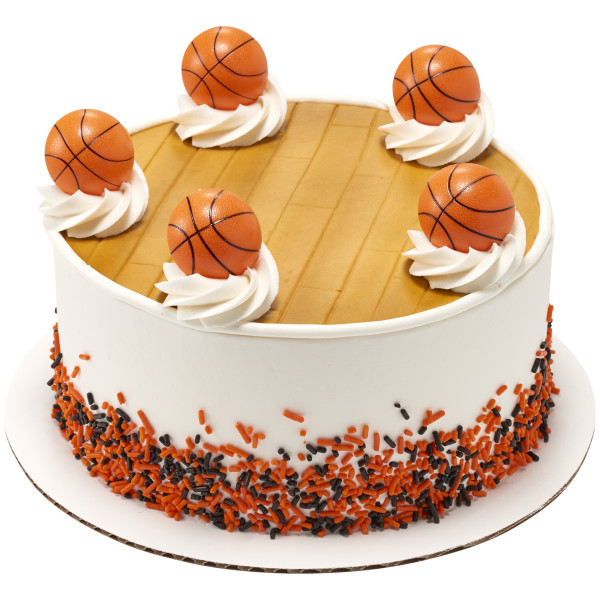 3D Basketball Cupcake Rings