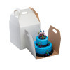 Tall White Square Cake Box DecoPac