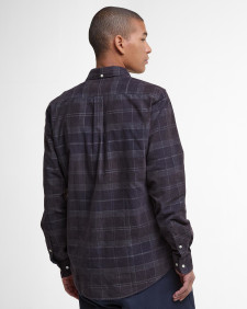 Blair Tailored Long-Sleeved Shirt Midnight Oak Tartan