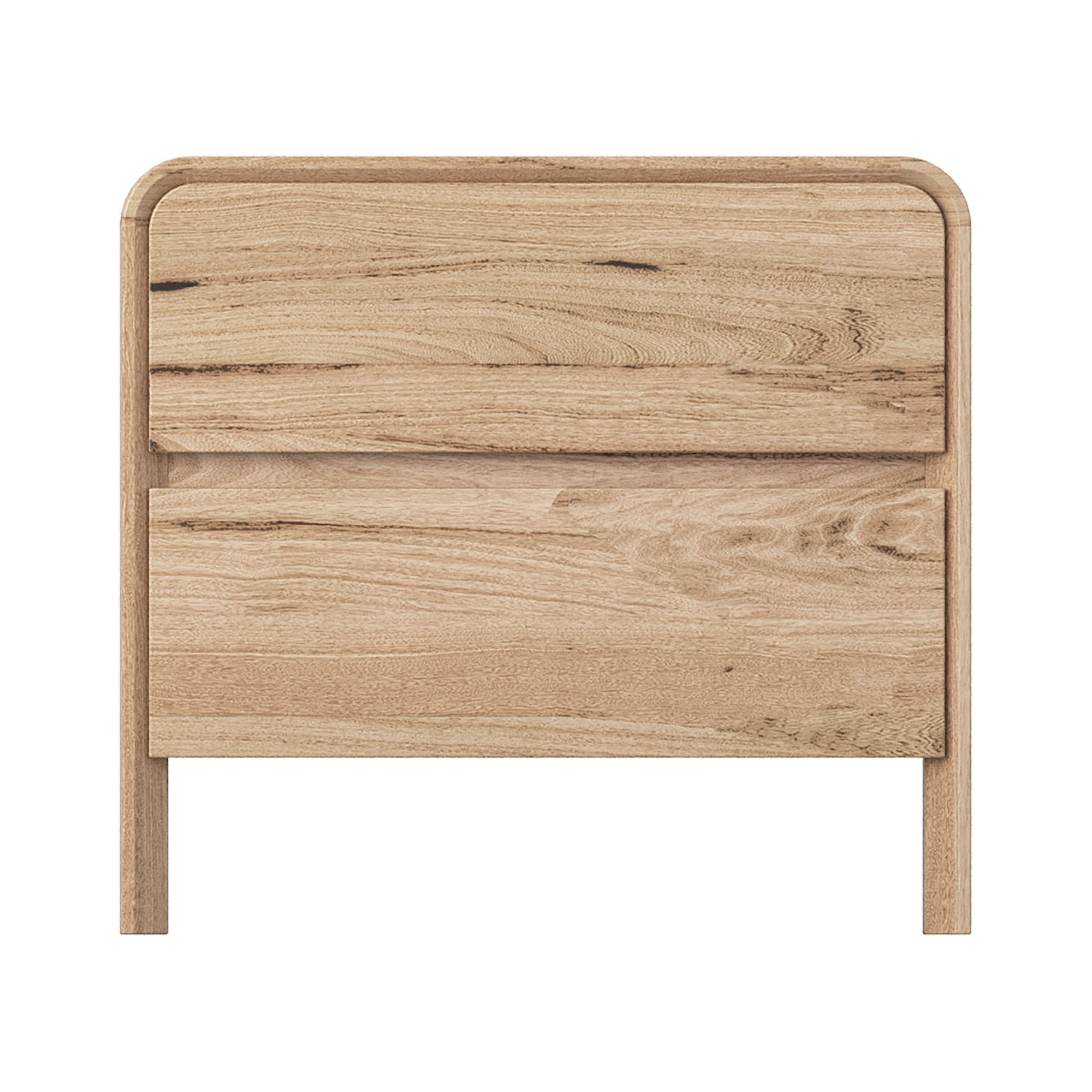 Product image of the  Lena Bedside Table (2 Drawer), Natural from Forty Winks