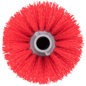 Unger, Ergo, 3.5in, Toilet Bowl Brush Replacement Heads, Plastic Bristles, Red