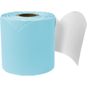 Rolled Scalloped Bulletin Board Border, Sky Blue, 65 Feet