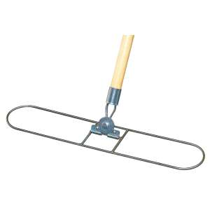 Golden Star, Set-o-Swiv 1 1/8" Wood Dust Mop Handle, 60", Metal