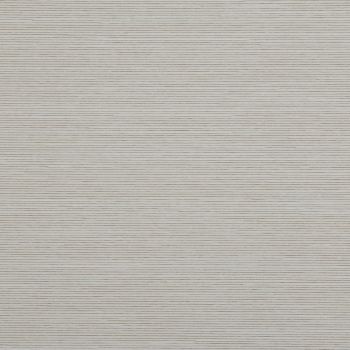 Beige horizontal pleated shade spanning the frame, fully closed; thin parallel ridges form a textured surface; close-up view of a neutral, evenly lit interior window covering.