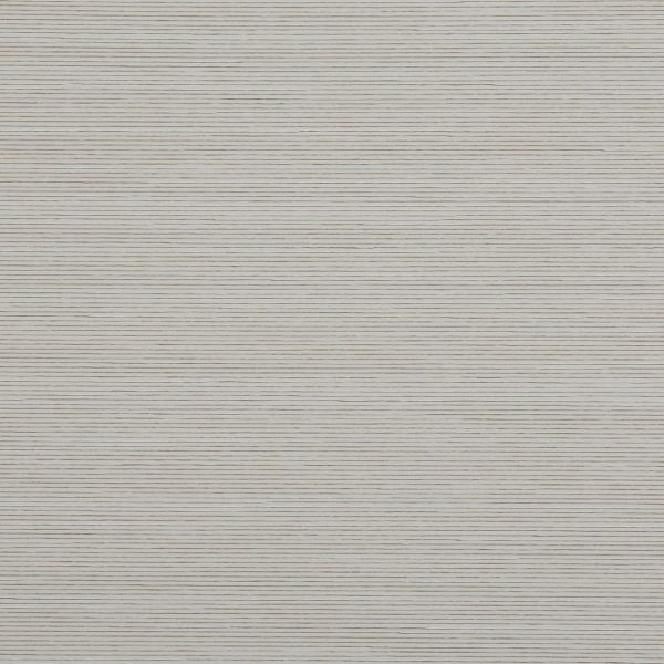 Beige horizontal pleated shade spanning the frame, fully closed; thin parallel ridges form a textured surface; close-up view of a neutral, evenly lit interior window covering.