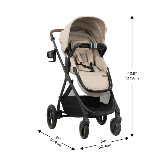 Shyft Intuiti+ Travel System featuring Revolve180 LiteMax NXT Rotating Infant Car Seat with SensorySoothe Specifications