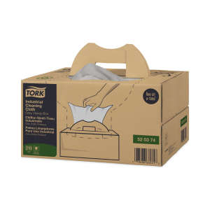 Tork, W7 Industrial, 1 ply, 14.00"x16.30", Nonwoven Fabric, Industrial Wipers, Gray