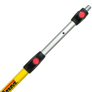 Mr. Long Arm, Inc, Smart-Lok Adjustable Extension Pole, 40", Yellow