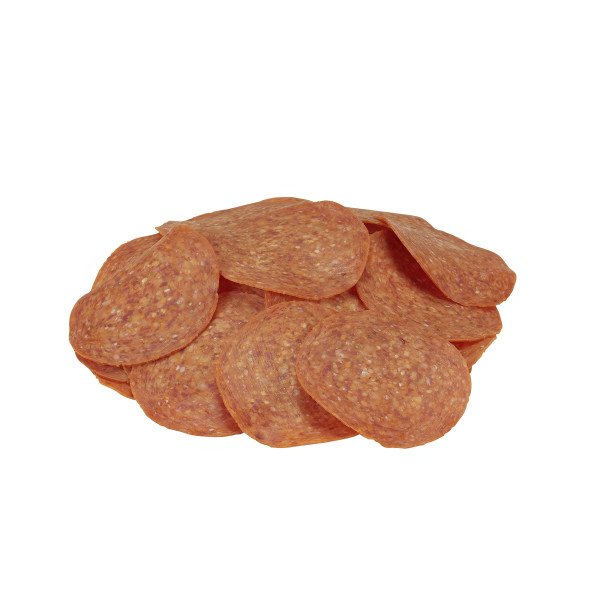 HORMEL(r) Pepperoni, Pillow Pack(r), Large Diameter, 8 slices per oz, 4/3 lb . C1C0 - Front Center Out of Package (Hi Res)