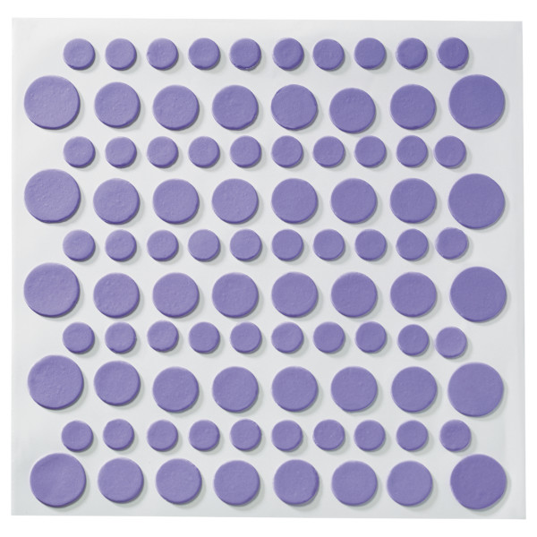 Bright Printed Assortment Dots Fondant DecoShapes®