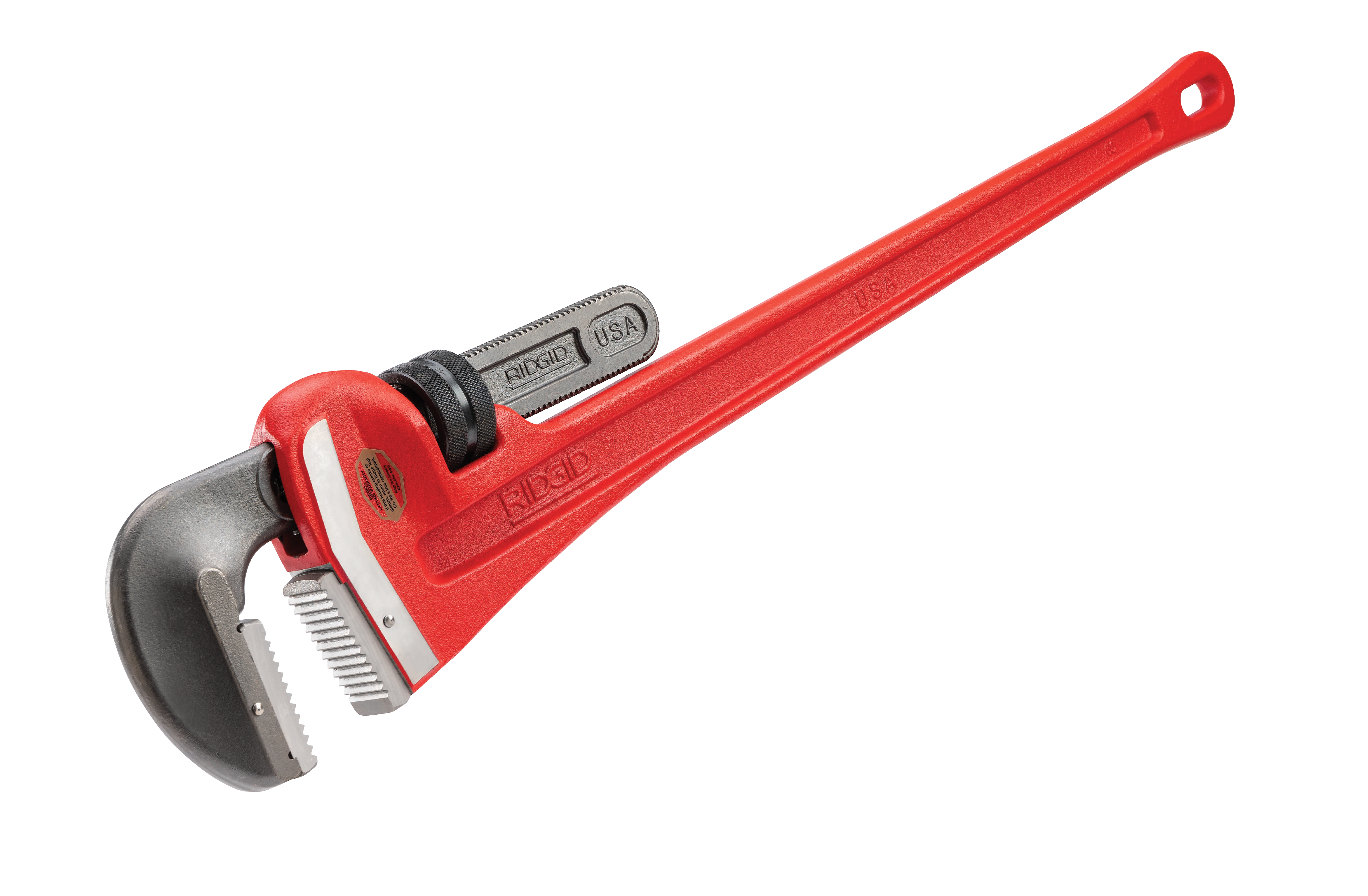 14" Heavy-Duty Straight Pipe Wrench - Image 6