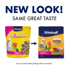 Image of Vitakraft Vita Smart Cockatiel & Lovebird Food, 4 lb