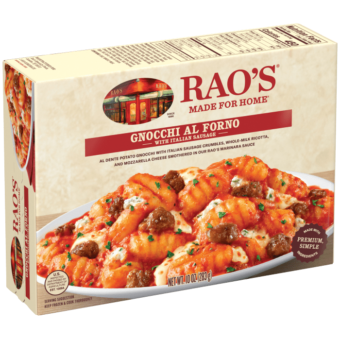 Gnocchi al Forno with Italian Sausage Frozen Meal, 10 oz - Left angle Image