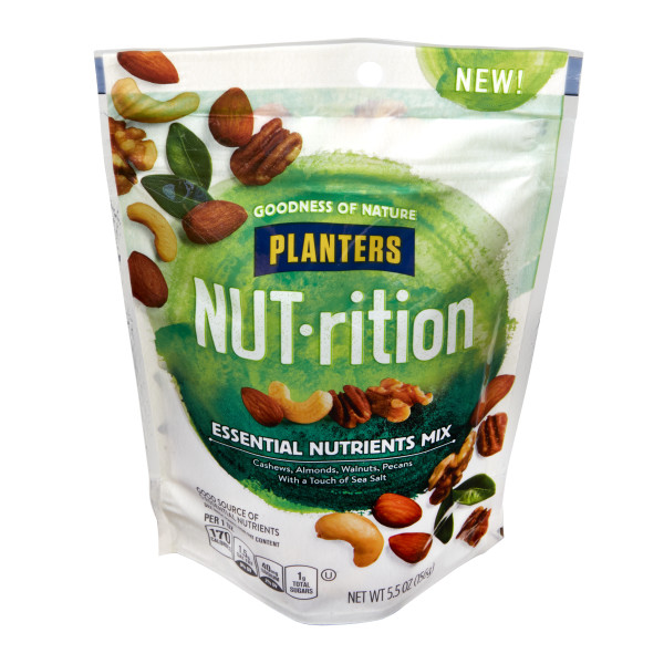 PLANTERS(r) NUT-RITION(r) Essential Nutrients Mix 8/5.5oz . C1C1 - Front Center In Package (Hi Res)