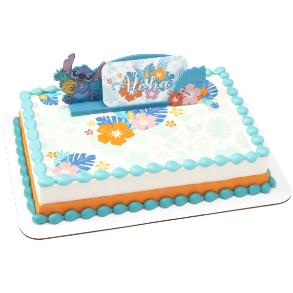 Disney's Stitch Aloha PhotoCake® Edible Image® DecoSet® Background