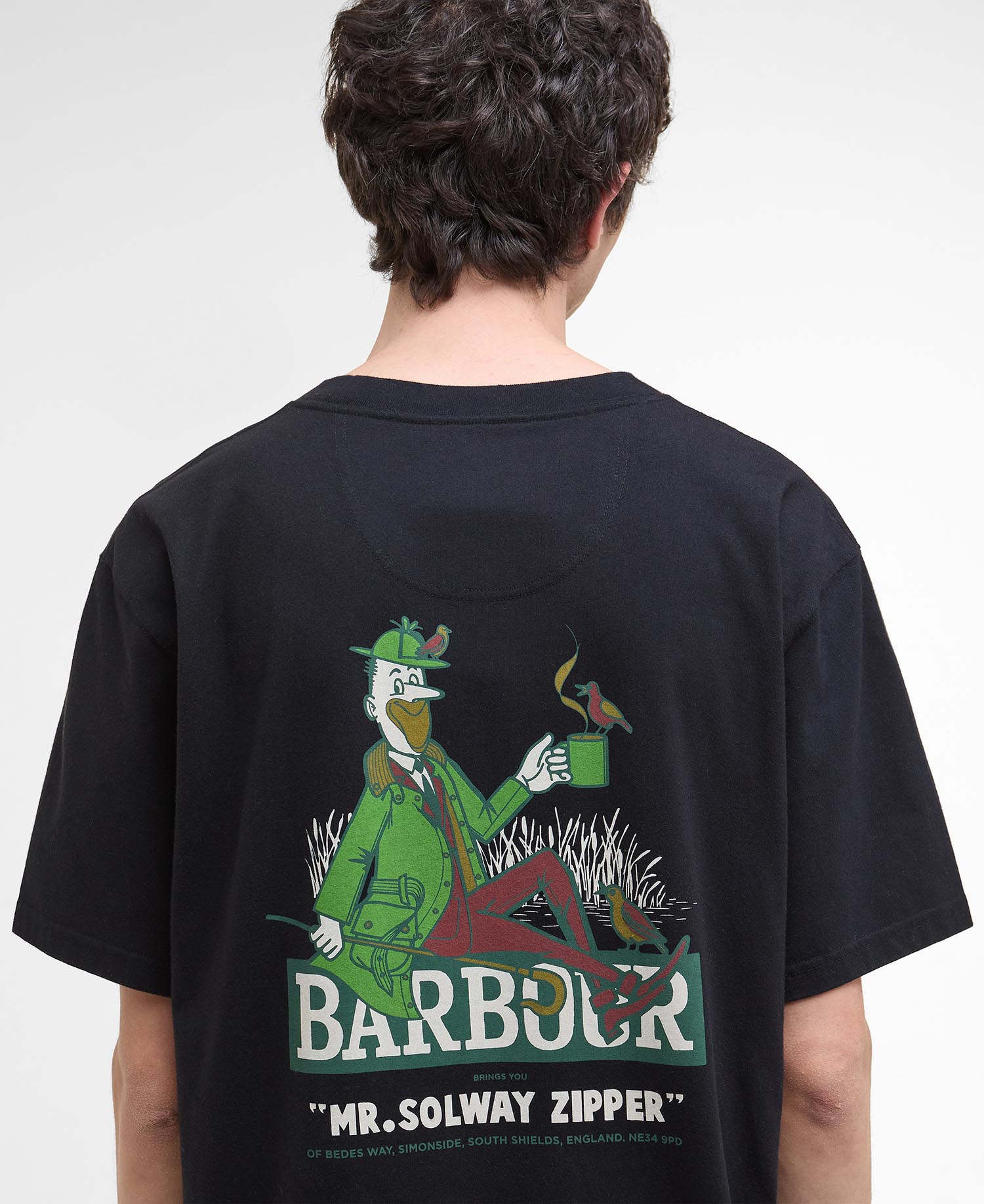 T-shirt oversize con stampa Campbell image number 4