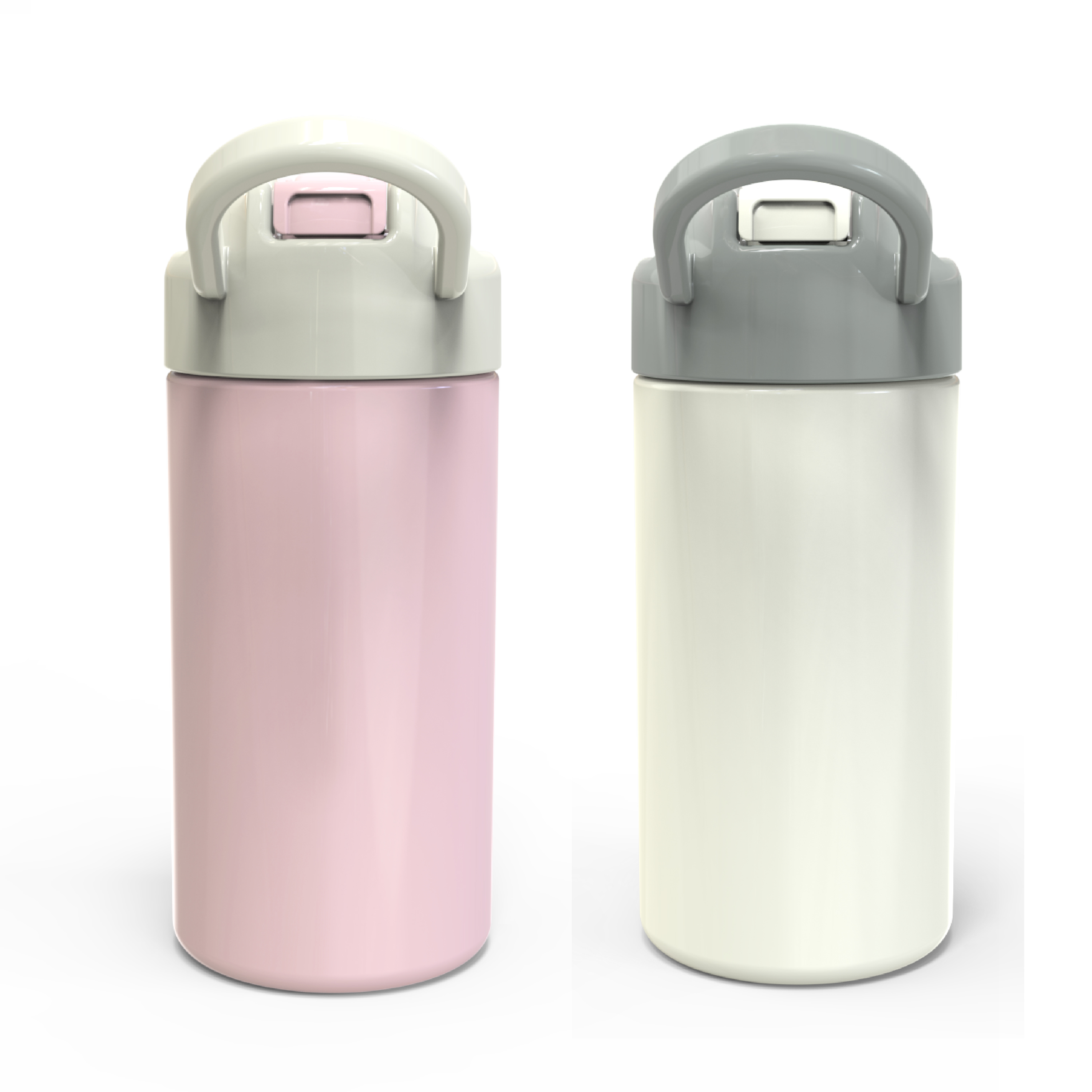 Planeterra 18 ounce Reusable Plastic Water Bottle with Straw, Ivory and Rosewater, 2-piece set slideshow image 5 Planeterra 18 ounce Reusable Plastic Water Bottle with Straw, Ivory and Rosewater, 2-piece set slideshow image 5