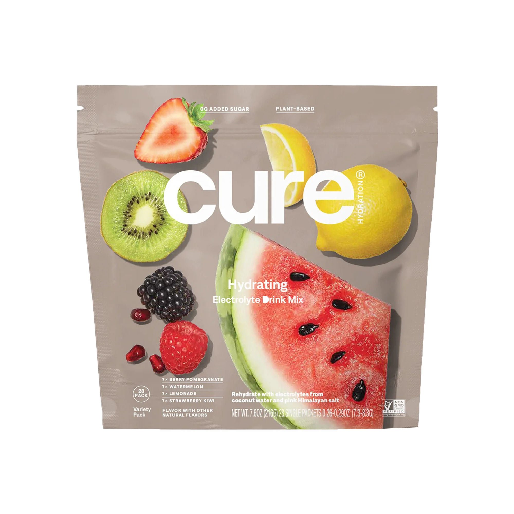 Cure Hydration SUPPLEMENT, ELECTROLYTE MIX VARIETY PK (28/PK 12PK/CS)