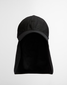 Barbour x Kaptain Sunshine Caped Cap Black