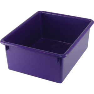 Stowaway&reg; 5" Letter Box no Lid, Purple