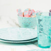 Confetti Salad Plate, Mint, 6-piece set slideshow image 7 Confetti Salad Plate, Mint, 6-piece set slideshow image 7