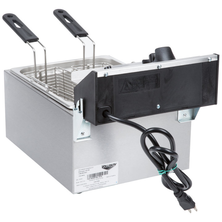 120-volt 10-lb standard-duty Cayenne® countertop deep fryer