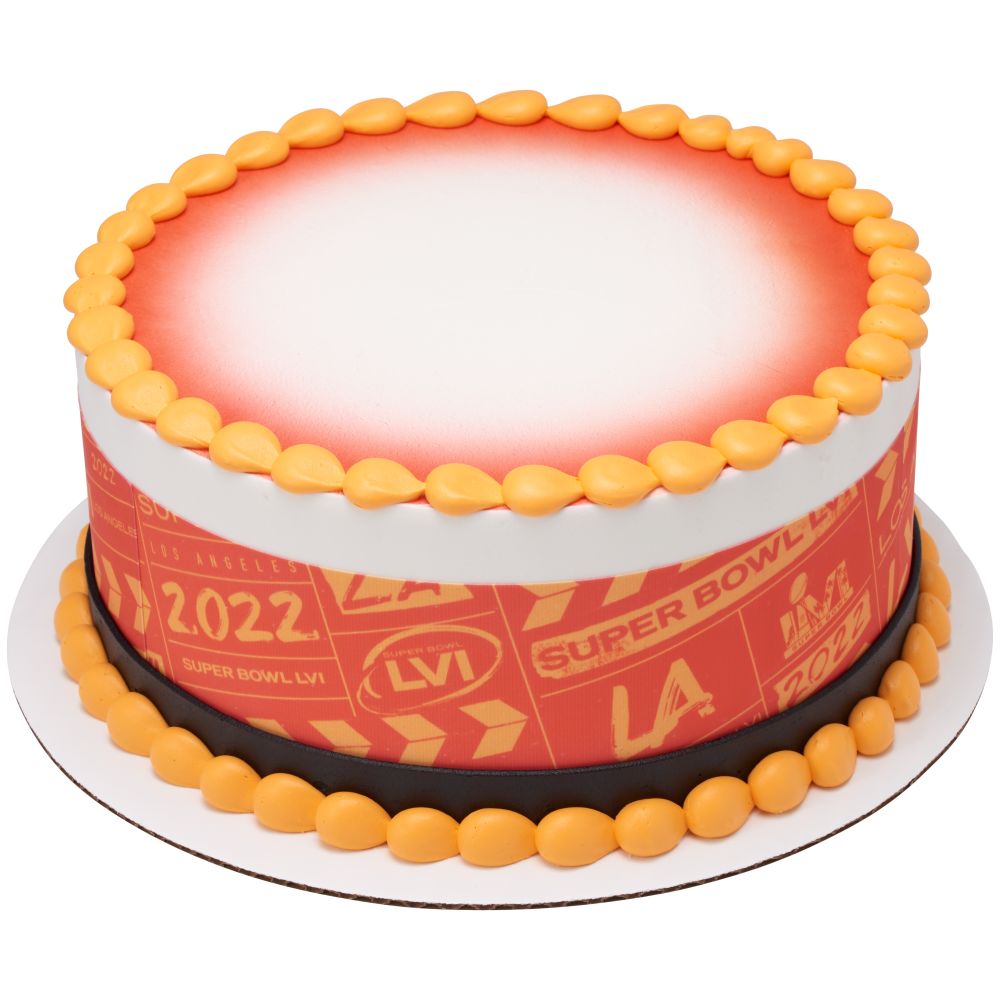 Image Cake NFL Super Bowl LVI