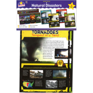 Natural Disasters Bulletin Board Set, Set of 6