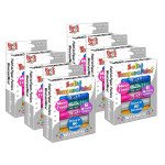 Kwik Stix&trade; Solid Tempera Paint Sticks, Metallic Colors, 6 Per Pack, 6 Packs TPG613-6