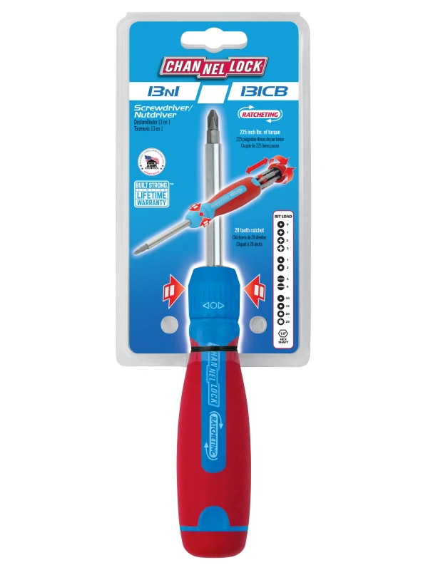 131CB 13-in-1 Ratcheting Multi-Bit Screwdriver