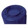 Rubbermaid Commercial, VENTED BRUTE®, 32 gal, Resin, Blue, Round, Receptacle