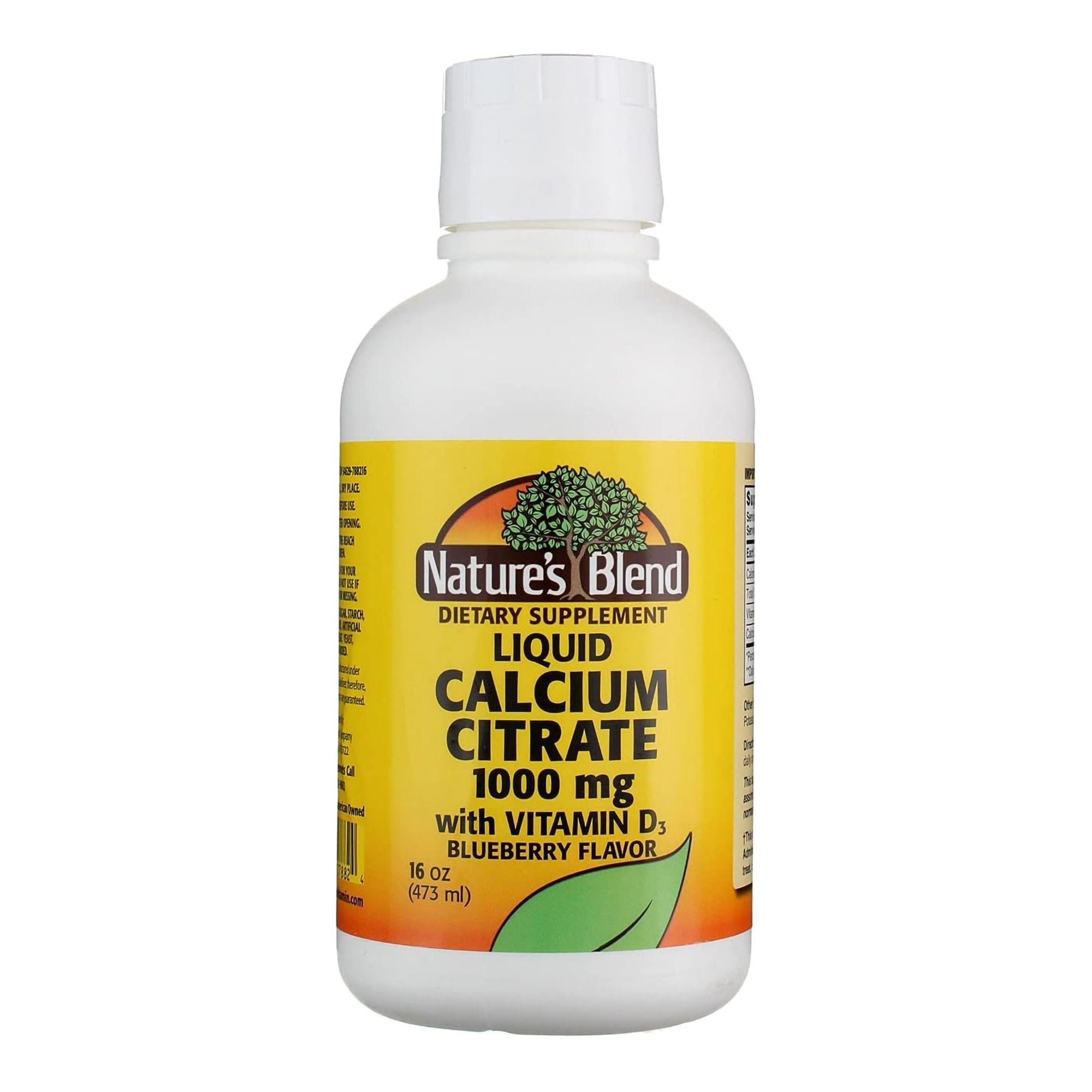 National Vitamin Company CALCIUM CITRATE+D3, LIQ 1000MG16OZ