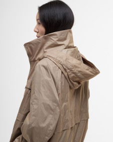 Carey Showerproof Jacket Military Brown