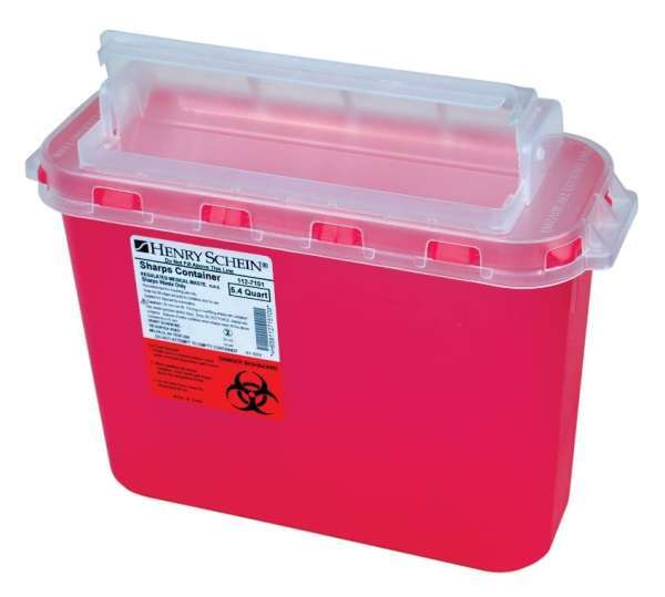 Sharps Container, 5.4 Quart