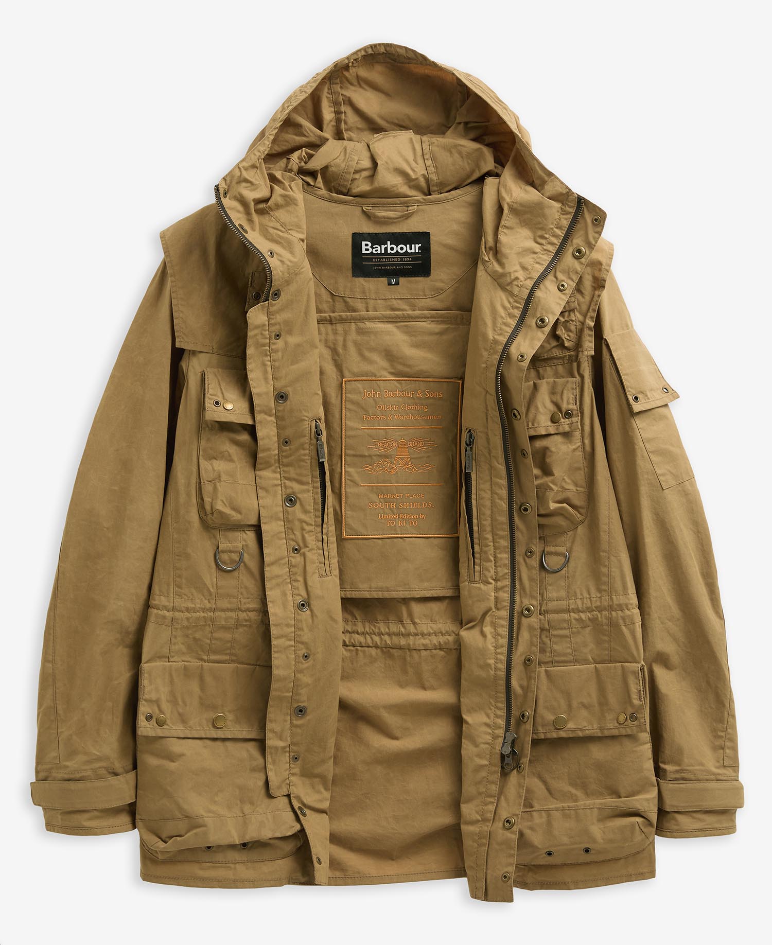 Barbour x TO KI TO Jacke Field Utility image number 9
