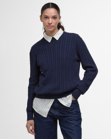 Hartland Crew Neck Jumper Classic Navy