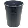 Impact, Gator, 44 gal, Plastic, Gray, Round, Receptacle