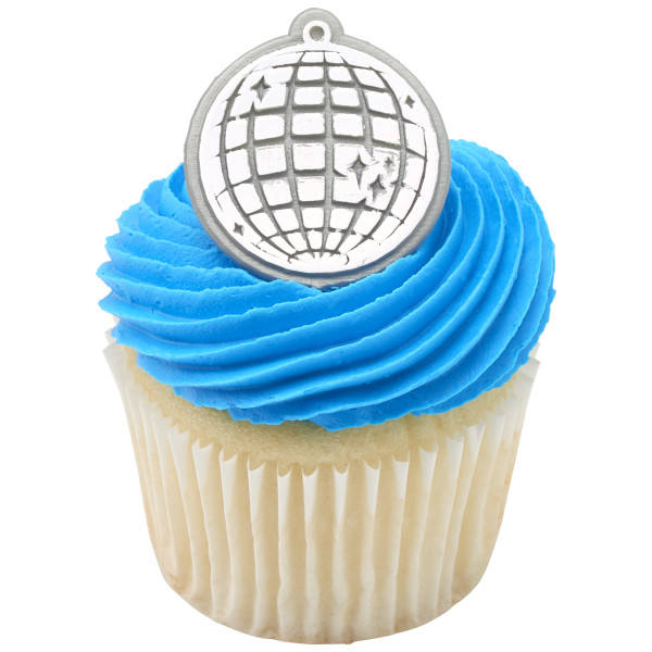 Disco Ball Cupcake Rings